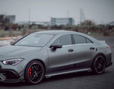 Mercedes Benz CLA-Class CLA45/S CLA35 CLA250 C118 2020-ON with Aftermarket Parts - Side Skirts Pre-preg Carbon Fiber from TAKD Carbon